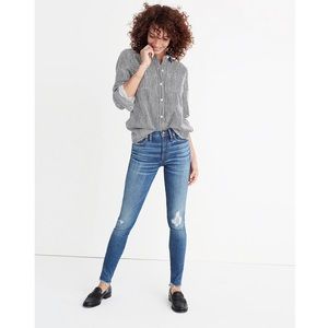 Madewell High-Rise Skinny Jeans in Allegra Wash
